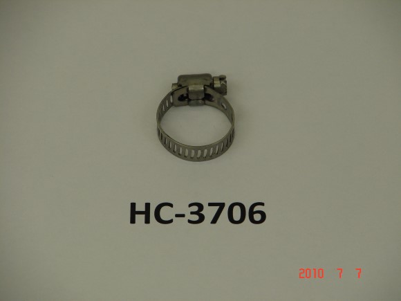 7/16"" X 25/35"" Stainless Steel Hose clamp