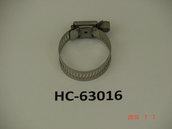 1 3/16"" X 1 1/2"" Stainless Steel Hose clamp