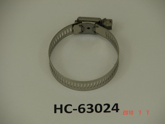 1 1/16"" X 2"" Stainless Steel Hose clamp