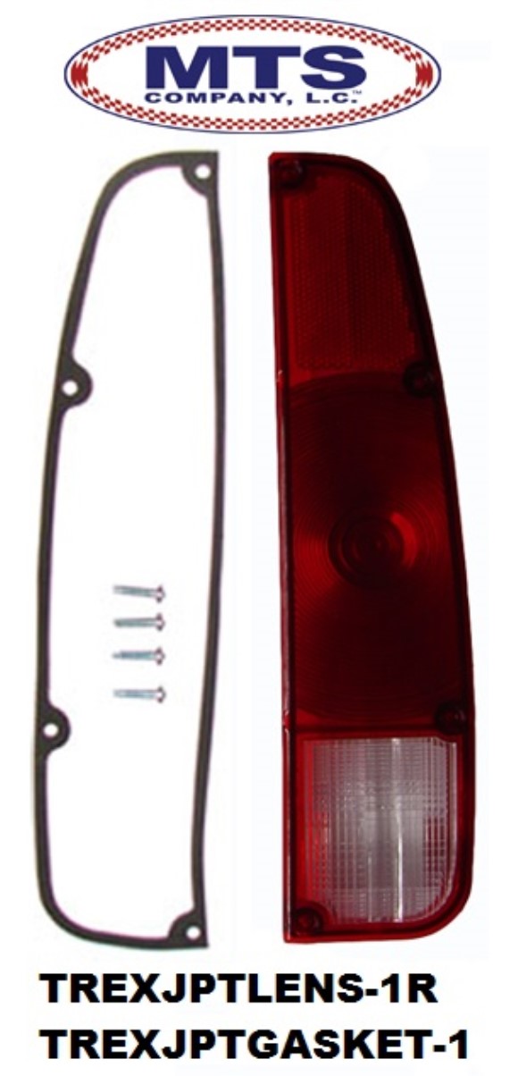 1973 1/2-1987 Jeep J-Truck Right tail light lens